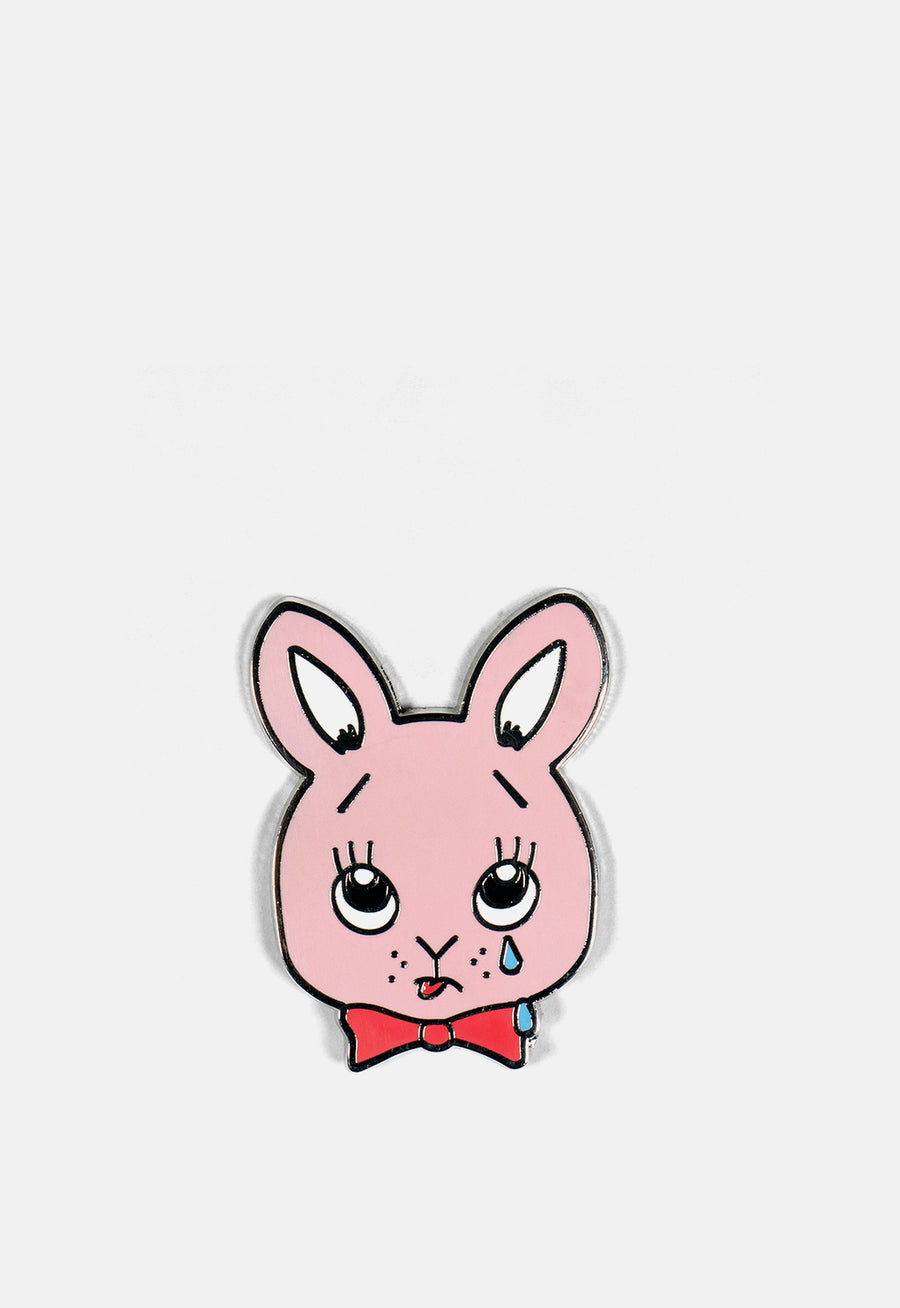 Bunny Tears Pin Badge