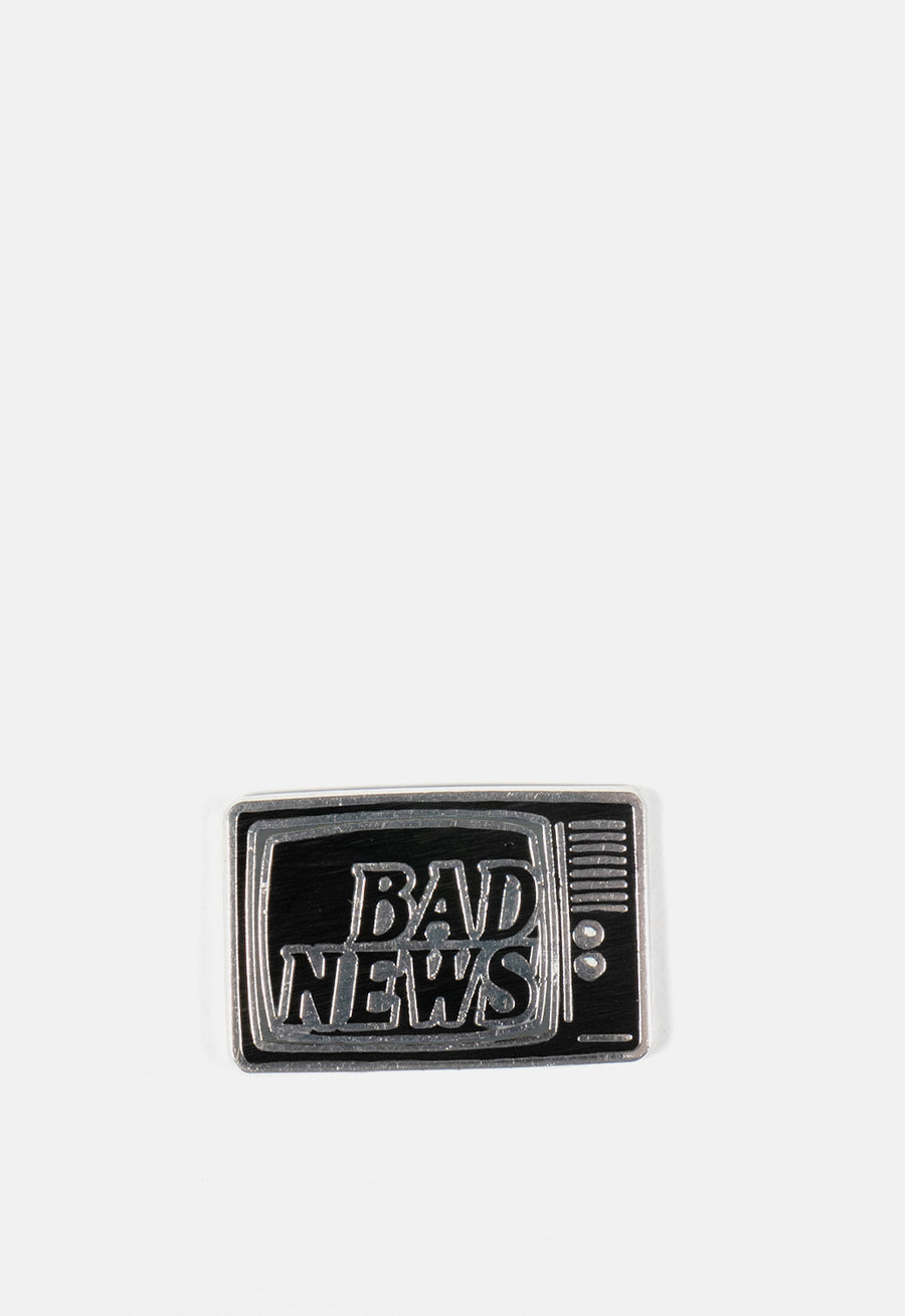 Bad News Pin Badge